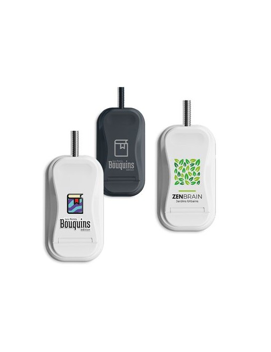 Lampe de lecture avec spot à pince flexible - objet publicitaire