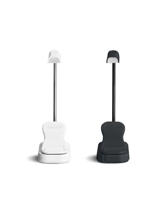 Lampe flexible à pince pour lecture - objet publicitaire cadeau entreprise pas cher