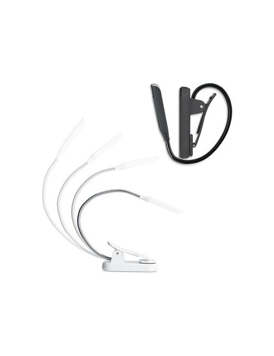 Lampe flexible à pince pour lecture - objet publicitaire personnalisation rapide en France