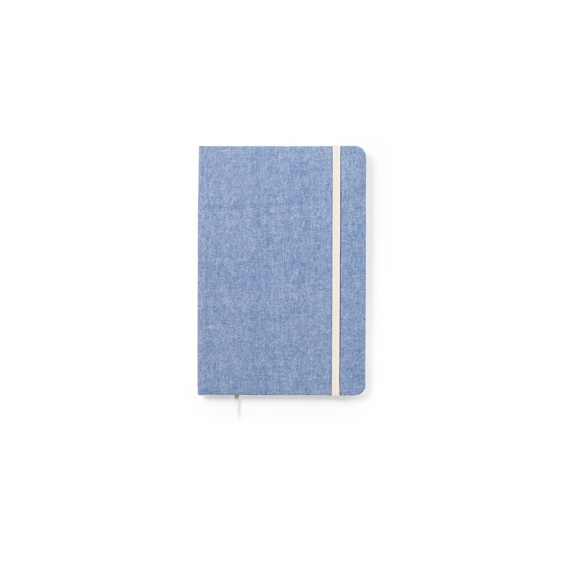 Bloc Notes Éco-responsable Personnalisé pas cher - Chancy Matières : coton recyclé Couleurs : noir cadeau entreprise pas cher