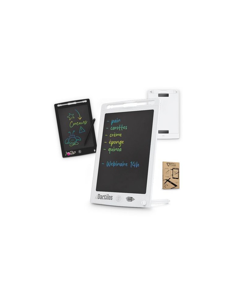 Tablette numérique LCD colorée anti-effacement 8.5 pouces - Ardoise personnalisable avec votre logo