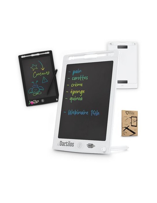 Tablette numérique LCD colorée anti-effacement 8.5 pouces - Ardoise personnalisable avec votre logo