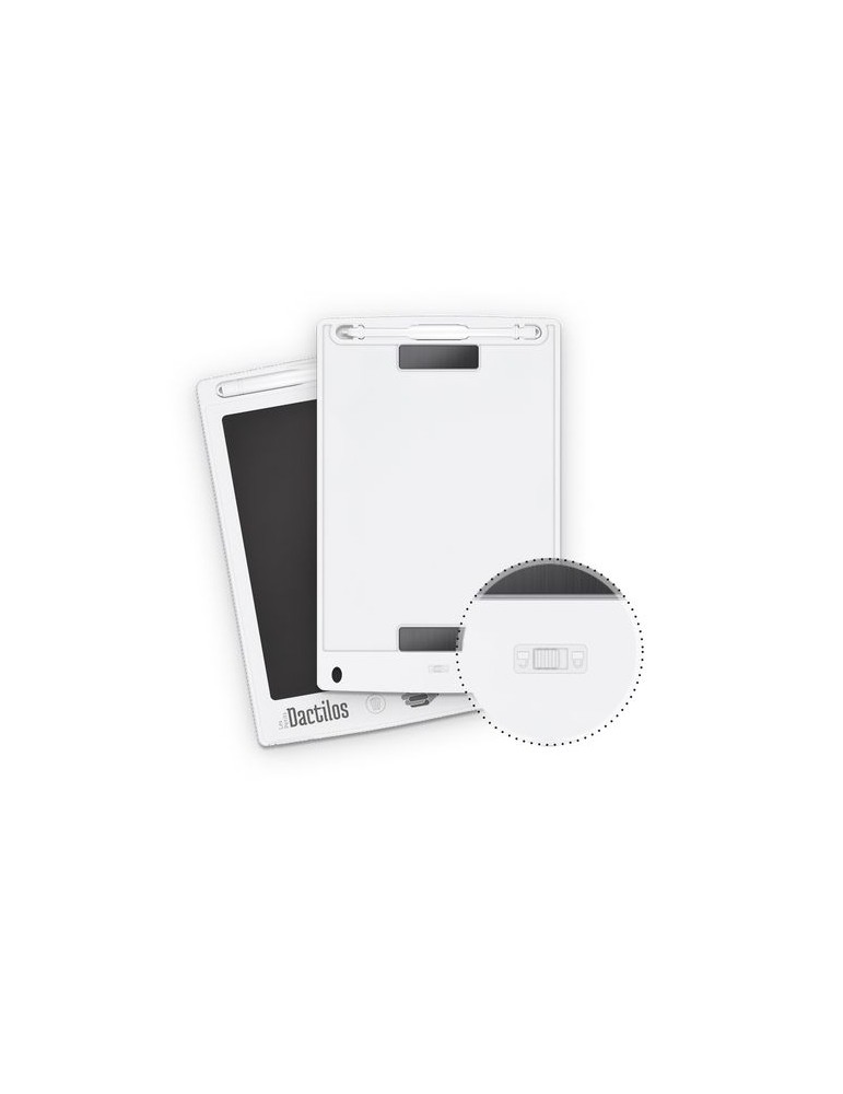Tablette numérique LCD colorée anti-effacement 8.5 pouces - Ardoise personnalisation rapide en France