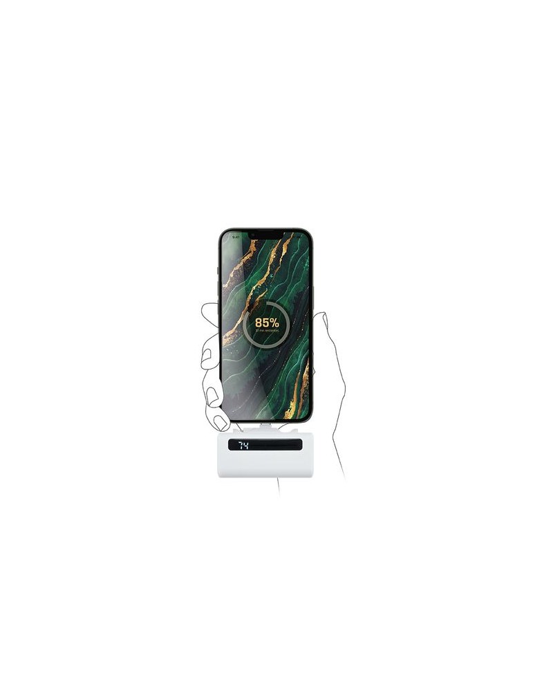 Batterie externe compacte  5000 mAh en rABS - Power Bank impression haute définition