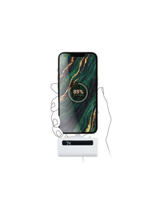 Batterie externe compacte  5000 mAh en rABS - Power Bank impression haute définition