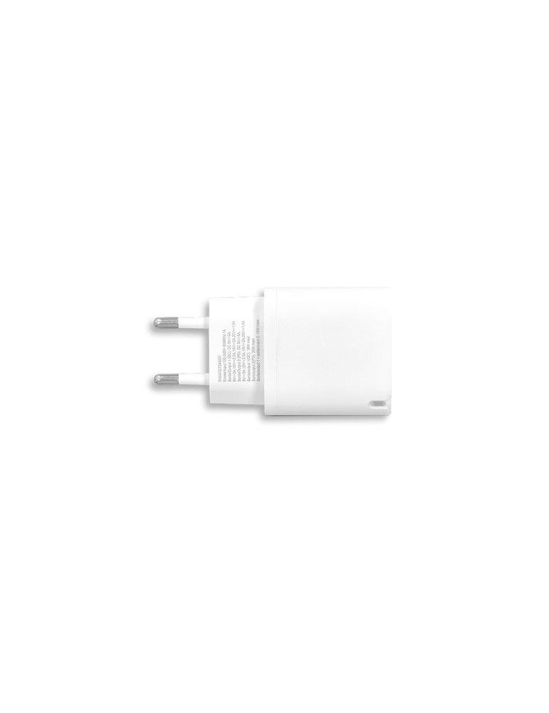Chargeur rapide secteur 30 W avec sorties USB QC et Type-C PD marquage laser ultra précis