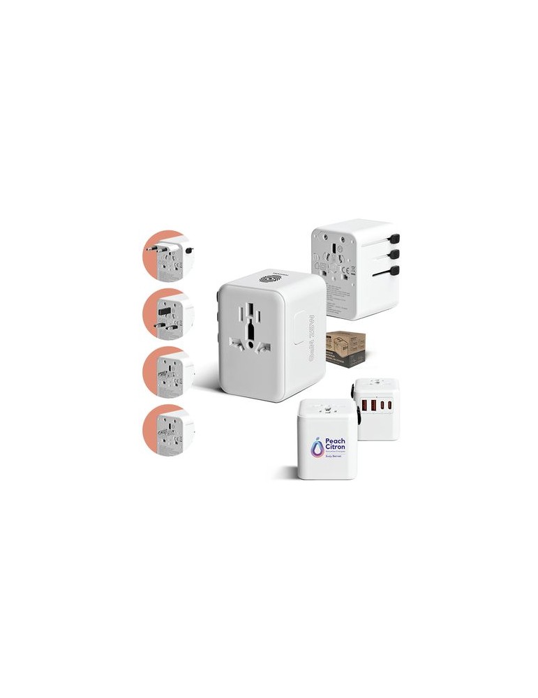 Chargeur adaptateur universel de voyage