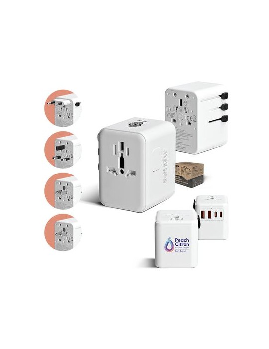 Chargeur adaptateur universel de voyage