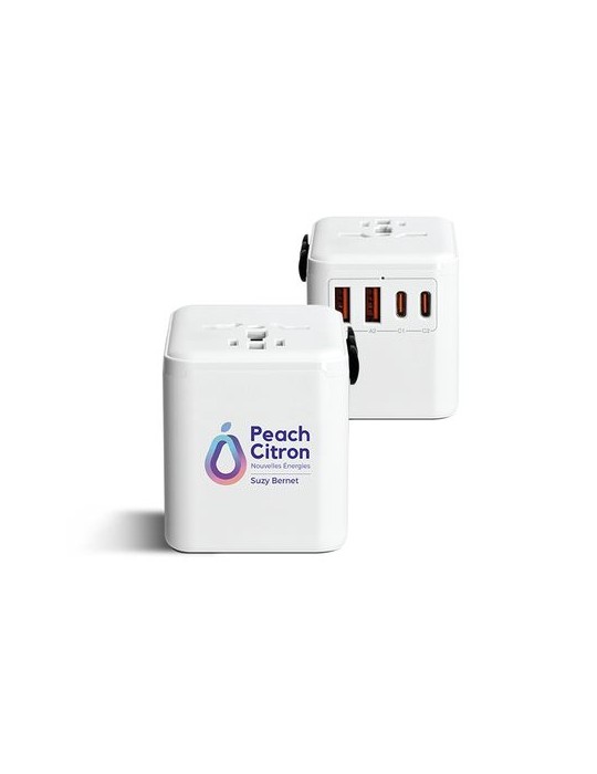 Chargeur adaptateur universel de voyage