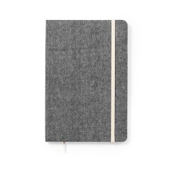 Bloc Notes Éco-responsable Personnalisé pas cher - Chancy Matières : coton recyclé Couleurs : vert livraison express 24h 48h