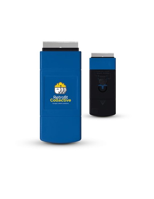 Cutter grattoir racloir avec blocage de lame - Outil de précision professionnel goodies entreprise design