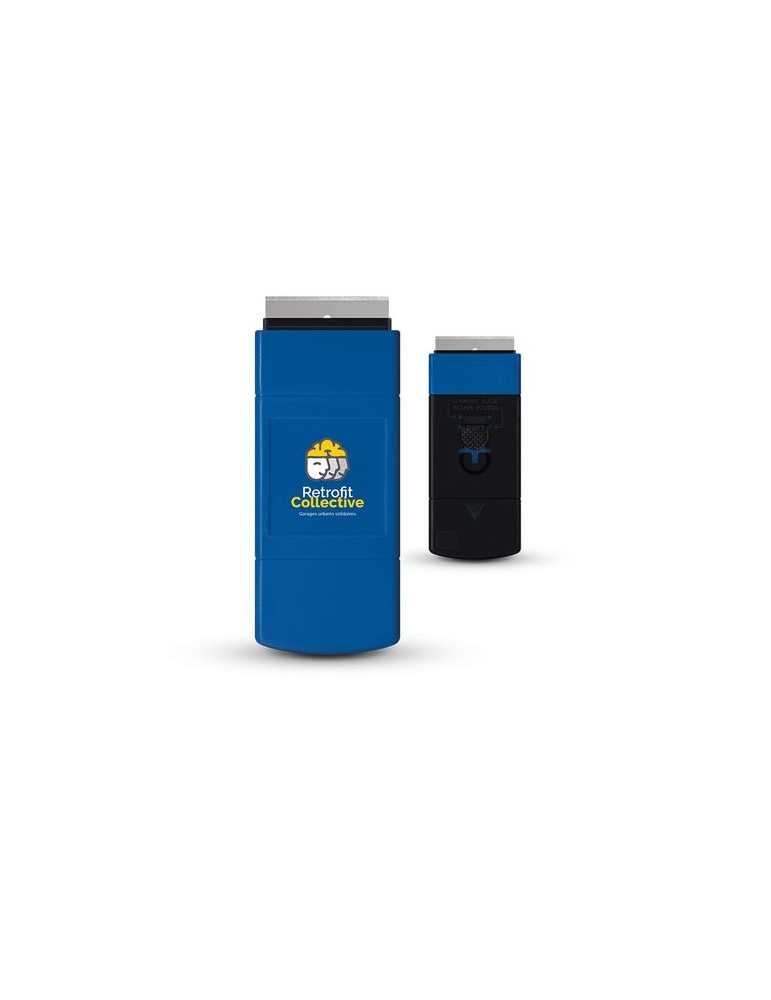 Cutter grattoir racloir avec blocage de lame - Outil de précision professionnel cadeau collaborateur premium