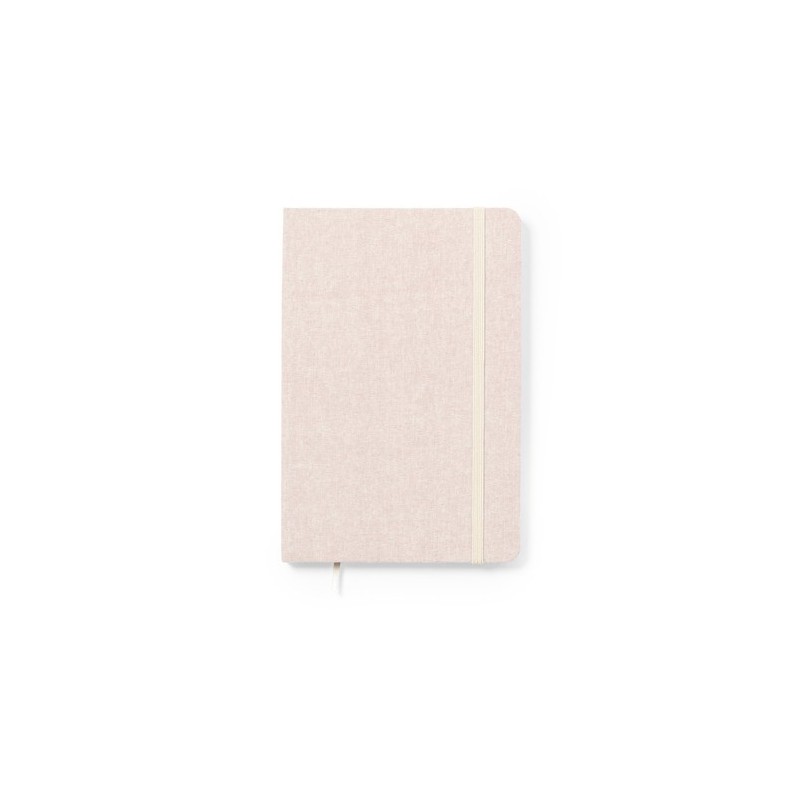 Bloc Notes Éco-responsable Personnalisé pas cher - Chancy Matières : coton recyclé Couleurs : vert personnalisation sur mesure
