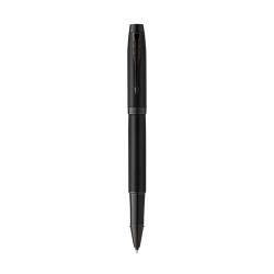 Stylo Écriture Élégant Personnalisé pas cher Roller Achromatic Matières : acier inoxydable Couleurs : noir
