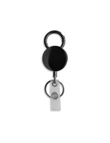 Badge retractable en métal avec aimant publicitaire - BADGE livraison express 24h 48h