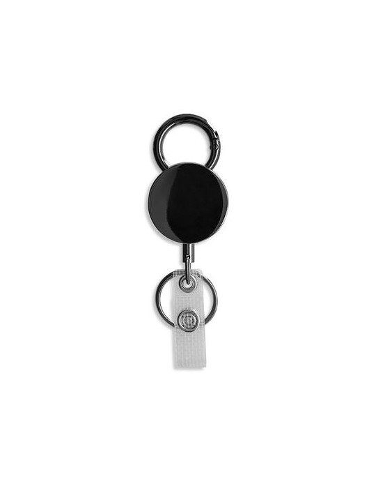 Badge retractable en métal avec aimant publicitaire - BADGE livraison express 24h 48h