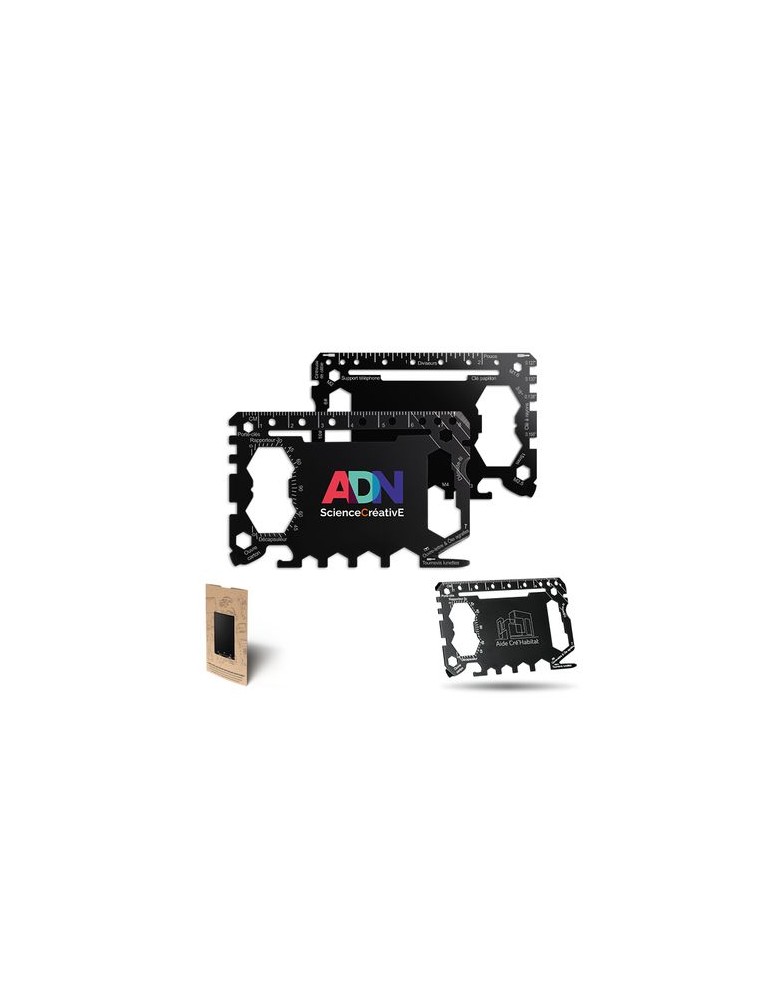 Badge porte-badges rétractable coqué en métal publicitaire