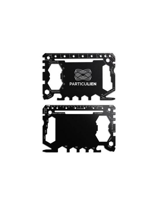 Badge porte-badges rétractable coqué en métal publicitaire