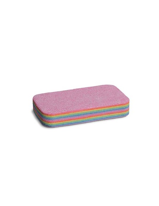 Éponge microfibre multicouche multi-usage personnalisée personnalisable avec votre logo