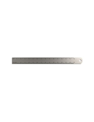 Règle de précision inox personnalisée 170x15 mm avec trou de suspension 2