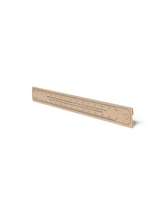 Règle de précision inox  170x15 mm avec trou de suspension - REGLET marquage laser ultra précis