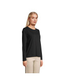 Tee-shirt femme personnalisé  Monarch Matières : coton Taille textile : XXL Couleurs : noir profond personnalisable avec votre l
