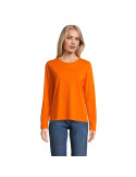 Tee-shirt femme personnalisé  Monarch Matières : coton Taille textile : XS Couleurs : orange accessoire événementiel unique