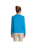 Tee-shirt femme personnalisé  Monarch Matières : coton Taille textile : M Couleurs : bleu aqua cadeau affaires élégant