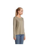 Tee-shirt femme personnalisé  Monarch Matières : coton Taille textile : XS Couleurs : kaki cadeau entreprise pas cher