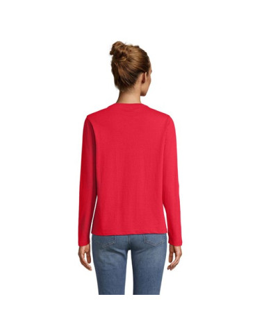 Tee-shirt femme personnalisé  Monarch Matières : coton Taille textile : M Couleurs : rouge accessoire événementiel unique