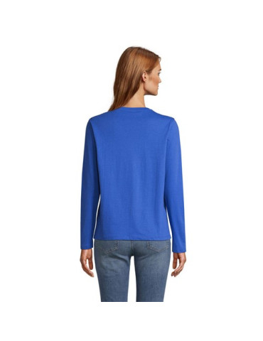 Tee-shirt femme personnalisé  Monarch Matières : coton Taille textile : XL Couleurs : bleu royal livraison express 24h 48h