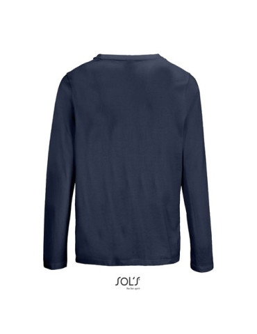Tee-shirt femme personnalisé  Monarch Matières : coton Taille textile : XXL Couleurs : bleu marine marquage couleur éclatante