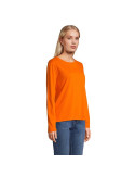 Tee-shirt femme personnalisé  Monarch Matières : coton Taille textile : XL Couleurs : orange livraison express 24h 48h