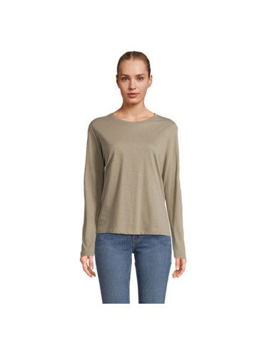 Tee-shirt femme personnalisé  Monarch Matières : coton Taille textile : L Couleurs : kaki livraison express 24h 48h