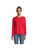 Tee-shirt femme personnalisé  Monarch Matières : coton Taille textile : XS Couleurs : rouge goodies entreprise design