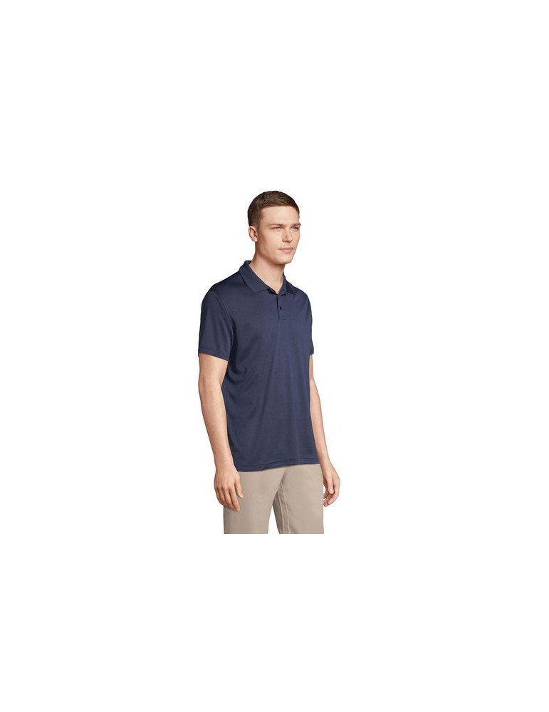 Polo unisexe personnalisé en coton, Pitcher Matières : polyéthylène (PE) Taille textile : 3XL Couleurs : bleu royal marquage cou