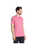 Polo unisexe personnalisé en coton, Pitcher Matières : polyéthylène (PE) Taille textile : L Couleurs : rose vif accessoire événe