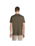 Polo unisexe personnalisé en coton, Pitcher Matières : polyéthylène (PE) Taille textile : XL Couleurs : vert armée objet promo p