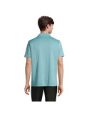 Polo unisexe personnalisé en coton, Pitcher Matières : polyéthylène (PE) Taille textile : XXL Couleurs : bleu piscine cadeau aff