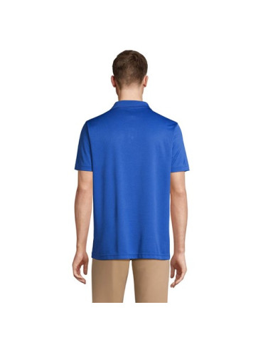Polo unisexe personnalisé en coton, Pitcher Matières : polyéthylène (PE) Taille textile : 3XL Couleurs : french navy marquage la