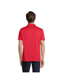 Polo unisexe personnalisé en coton, Pitcher Matières : polyéthylène (PE) Taille textile : XS Couleurs : rouge cadeau client orig