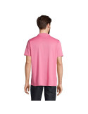 Polo unisexe personnalisé en coton, Pitcher Matières : polyéthylène (PE) Taille textile : S Couleurs : rose vif goodies publicit