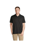 Polo unisexe personnalisé en coton, Pitcher Matières : polyéthylène (PE) Taille textile : XXL Couleurs : noir objet promotionnel