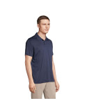 Polo unisexe personnalisé en coton, Pitcher Matières : polyéthylène (PE) Taille textile : M Couleurs : bleu royal accessoire évé
