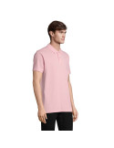 Polo unisexe personnalisé  PULSE Matières : coton Taille textile : S Couleurs : rose bonbon personnalisation rapide en France
