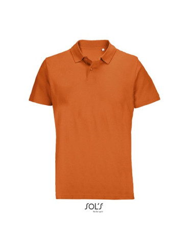 Polo unisexe personnalisé  PULSE Matières : coton Taille textile : M Couleurs : orange goodies personnalisé en stock