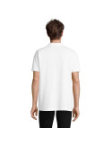 Polo unisexe personnalisé  PULSE Matières : coton Taille textile : XXL Couleurs : blanc accessoire événementiel unique
