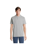 Polo unisexe personnalisé  PULSE Matières : coton Taille textile : XL Couleurs : gris pur personnalisation rapide en France
