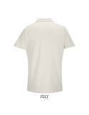 Polo unisexe personnalisé  PULSE Matières : coton Taille textile : M Couleurs : écru personnalisation rapide en France