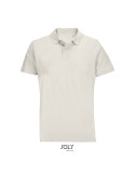Polo unisexe personnalisé  PULSE Matières : coton Taille textile : S Couleurs : écru goodies publicitaire événementiel